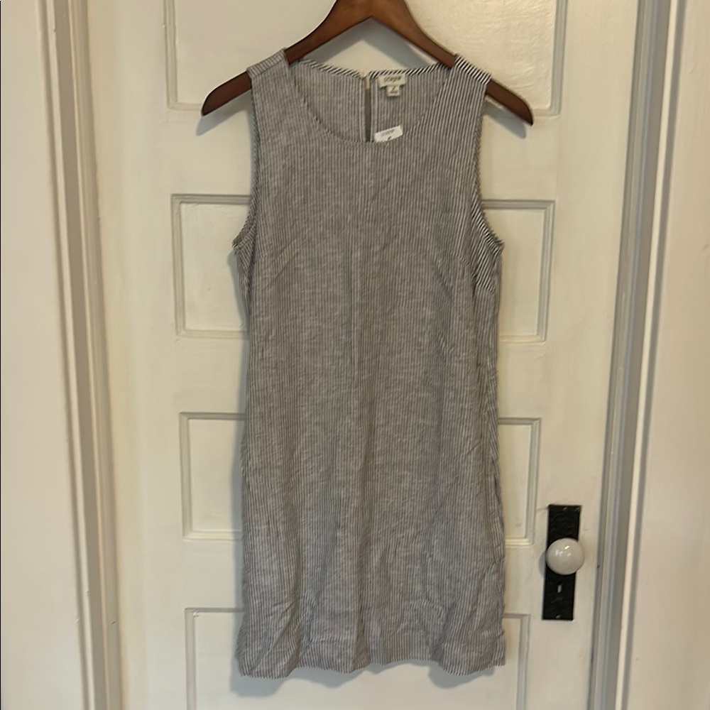 Striped Sleeveless Dress